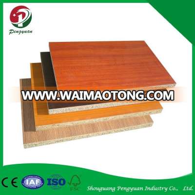 High quality Waterproof melamine particle board / chipboard price for furniture