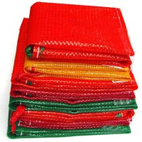 China Supplier PP Fruit Leno Mesh Net Bag Sack for Packing Potato, Onion, Vegetable, Garlic, Fruit