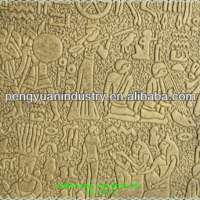 3mm new design embossed hardboard for India market