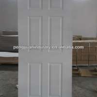 Hot sell 2150*930*3.2mm white painted door skin