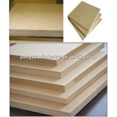 hot sell plain/melamine MDF for indoor furniture with Carb,CE,SGS certification