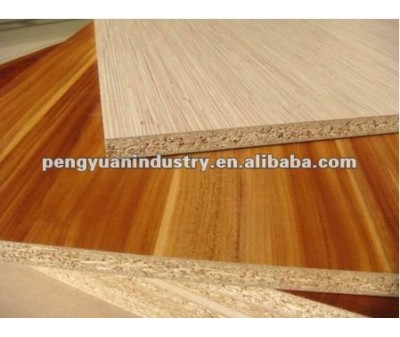 raw and melamine chipboard for cabinet and furniture