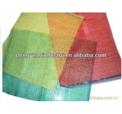 good price raschel mesh bags for sales, pe knitted raschel bags, fruit mesh bag package