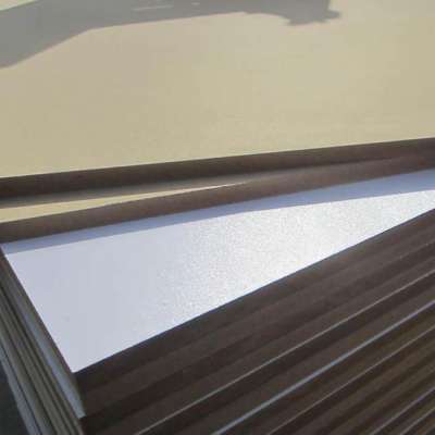 china  high quality1220*2440  melamine white color  face  mdf board