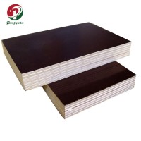 Professional black/brown brown film faced plywood with two times pressed for construction